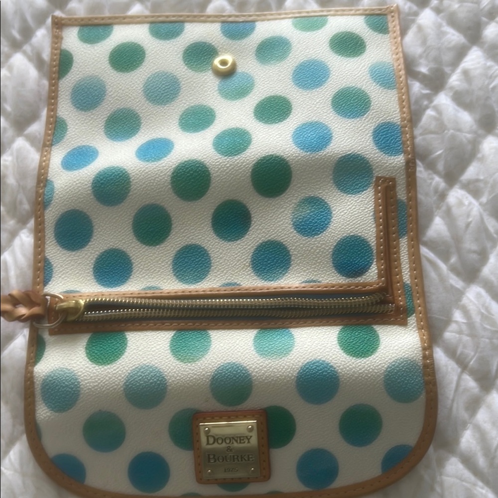 Dooney & Bourke Polka Dot Wallet - Picture 8 of 10